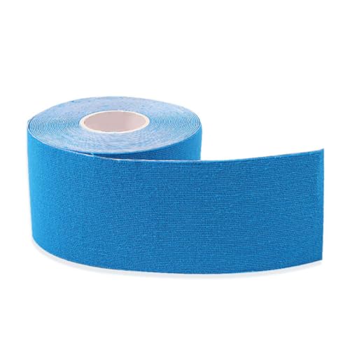 Peosaard Kinesiology Tape Elastic atmable Muskelaffenübung Knie Schmerz Relief Aufkleber Blau, Kinesiologie Band von Peosaard