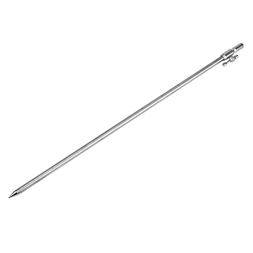 Peowuieu 50-100Cm Erweitern Rostfreier Stahl Angeln Bankstick Einstellbare Karpfen Angeln Bank Stick Angeln Ruten Auflage für Anzeiger von Peowuieu