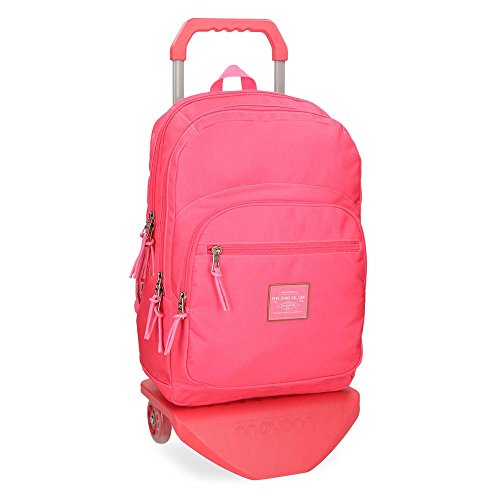 Pepe Jeans Cross Doppelfach-Rucksack mit Trolley Rosa 30,5x44x15 cms Polyester 20.13L von Pepe Jeans