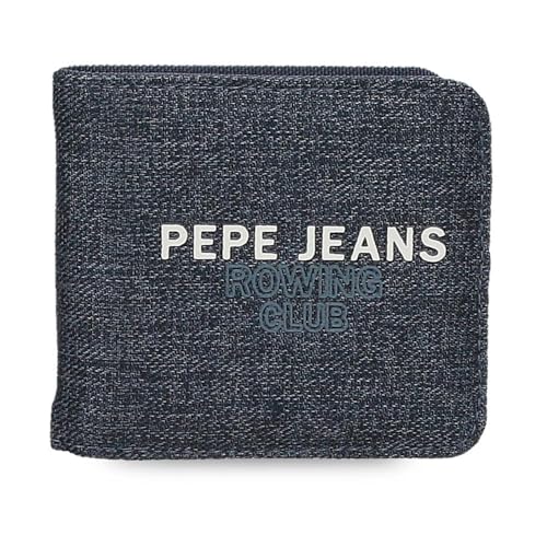 Pepe Jeans Edmon, Federmäppchen, Kulturbeutel, Verschiedene Taschen und Fächer, Rosa von Joumma Bags, blau, geldbörse von Pepe Jeans