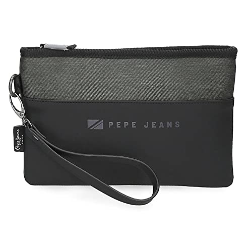 Pepe Jeans Jarvis Grüne Handtasche 25x16x1 cm Polyester mit Kunstlederdetails von Pepe Jeans