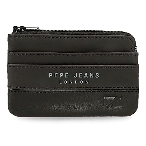 Pepe Jeans Kingdom Geldbörse, einzigartig, Schwarz, única, Geldbeutel von Pepe Jeans