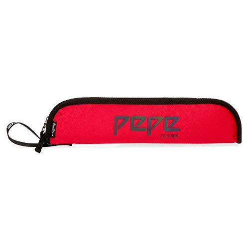 Pepe Jeans Osset Fall Flöte Rot 37x9x2 cms Polyester von Pepe Jeans