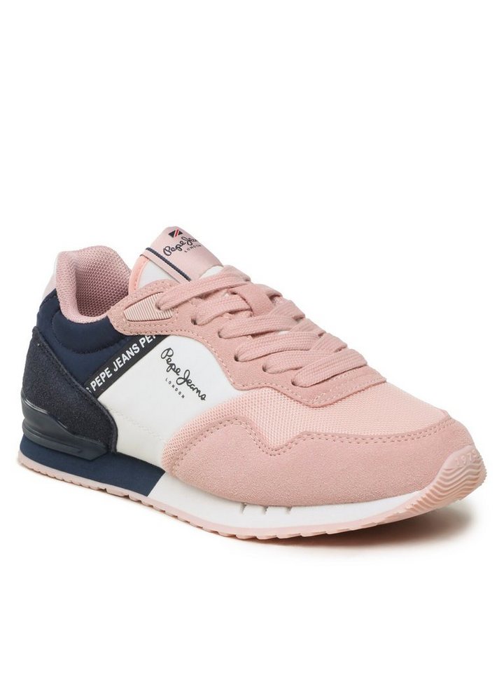 Pepe Jeans Sneakers London Basic G PGS30564 Soft Pink 305 Sneaker von Pepe Jeans
