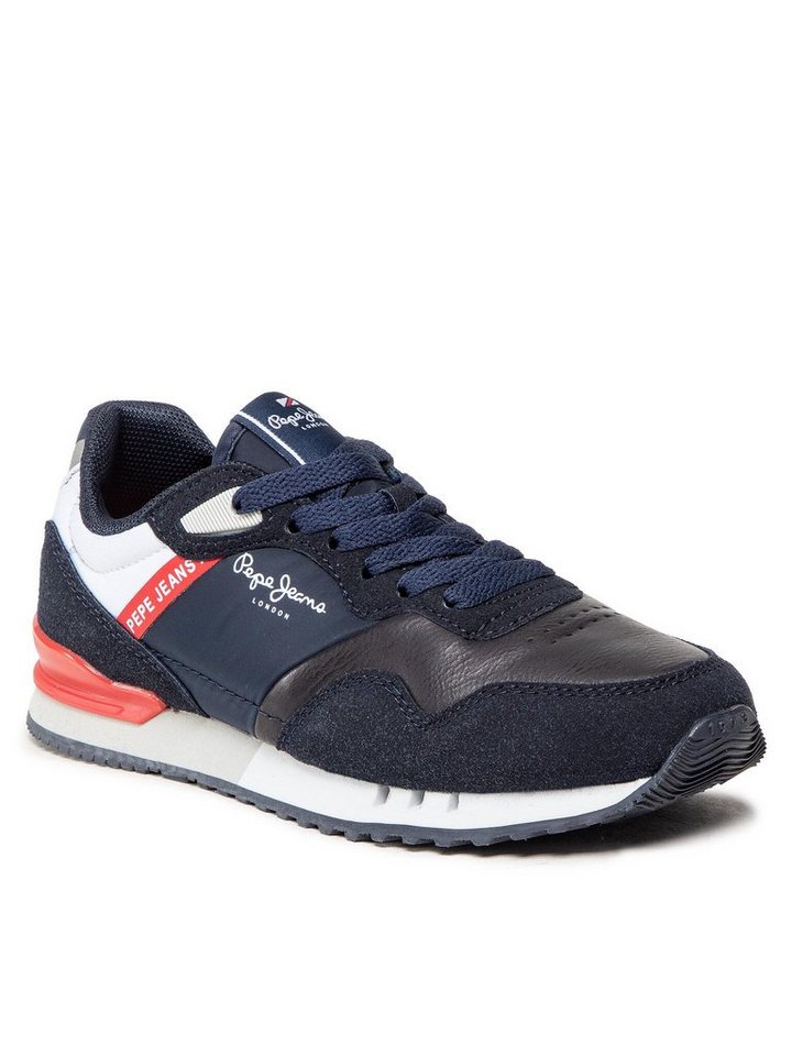 Pepe Jeans Sneakers London One Cover B PBS30538 Navy 595 Sneaker von Pepe Jeans