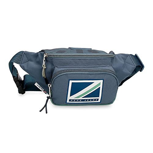 Pepe Jeans Tom Bauchtasche mit blauer Tasche 35x13x5 cm Polyester von Pepe Jeans