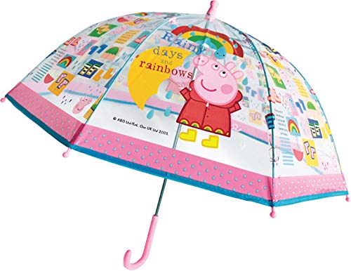 Peppa Pig Blasen-Regenschirm, Farbig, único von Peppa Pig