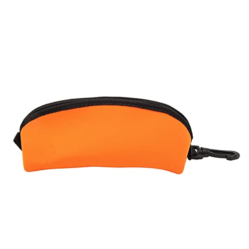 Aufbewahrungstasche für Tauchbrillen, Tragbare Gadgets-Ausrüstungstasche, Neopren-Sonnenbrillen-Brillen-Organizer, für Sonnenbrillen, Tauchbrillen, Schnorchelausrüstung (Orange) von PerGar