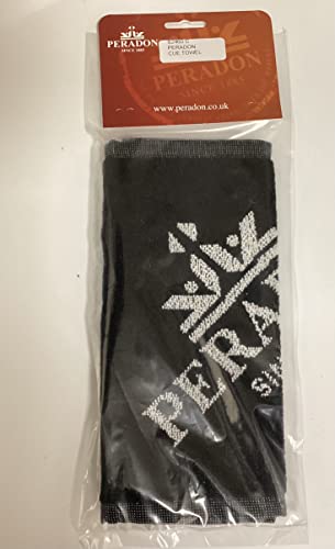 Peradon Queue-Handtuch aus Baumwolle in Einzelhandelsverpackung, von Peradon black , cotton cue towel in retail packaging