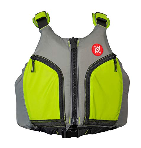 Perception Kayaks Hi-FI Kayaking Life Jacket | Easy Access Zippered Pockets | USCG Approved PFD – UL Type 3 | Paddle Sports Life Vest | Medium – Large, Green/Grey Perception Kayaks Hi-FI Kayaking Life Jacket | Easy Access Zippered Pockets | USCG Approved PFD – UL Type 3 | Paddle Sports Life Vest | Medium – Large, Green/Grey von Perception Kayaks