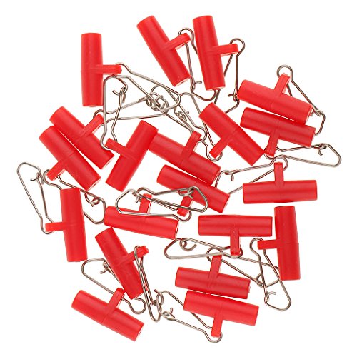 Perfeclan 20 TLG. Sinker Slides mit Hakenverschluss für, Rot, S von Perfeclan