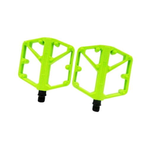 Perfeclan 2X Fahrradpedale Fahrradpedal -Nylon-Ersatzplattformpedale Fahrradpedal für die Reparatur und Wartung von Rennrädern, GrÜn von Perfeclan