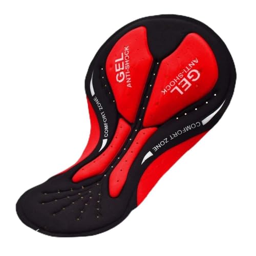 Perfeclan Atmungsaktiv Gel-Polster 3D Pad Gel-Polsterung für MTB Radhose Radlerhose Fahrradhose, Andere von Perfeclan