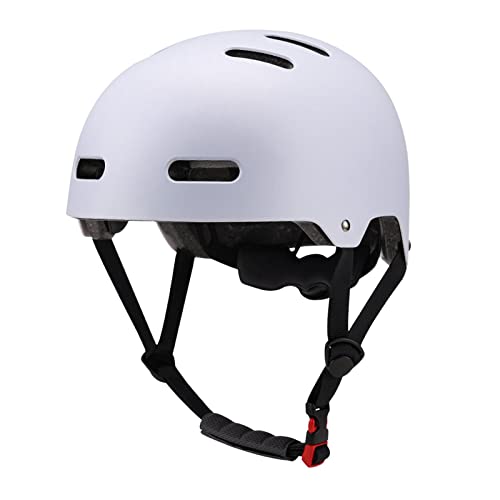 Fahrradhelm, Fahrradhelm, Kopfschutz, leicht, universeller Mountainbike-Helm für Männer und Frauen, Outdoor-Sport, Verstellbarer Radfahrerhelm, Hellblau von Perfeclan