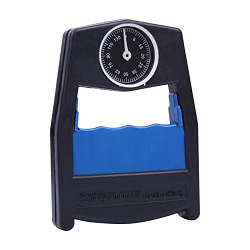 Perfeclan Hand-Dynamometer, Griffkraft-Messgerät zur Linderung von Ermüdungserscheinungen, Griffkraft-, 130 kg/287 lbs, Blau von Perfeclan