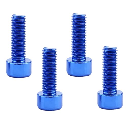 Perfeclan Käfigschrauben Schrauben für MTB Fahrrad Flaschenhalter - Blau von Perfeclan