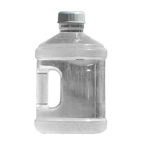 Perfeclan Wasserspender-Flaschenbehälter mit Schraubdeckel mit Griff, tragbarer Wassertank-Eimer für den Außenbereich, für den Notfall, für Heimgebrauch, 3 Liter von Perfeclan