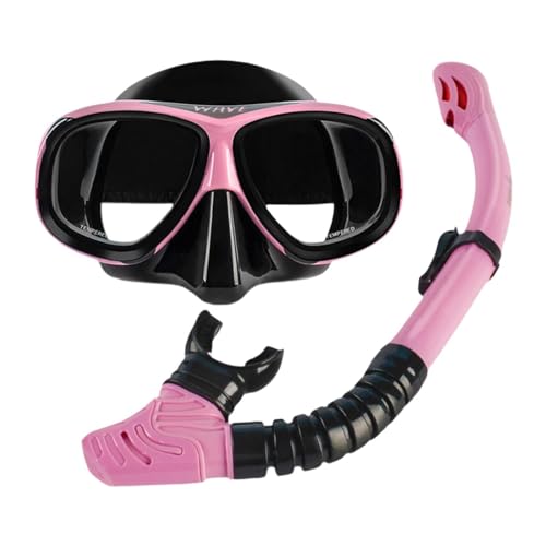 perfeclan Kurzsichtige Tauchmaske, Schnorchelset für Kurzsichtige, Schutzbrille, auslaufsichere Taucherbrille für Unterwasser-Gerätetauchen und Wassersport von Perfeclan