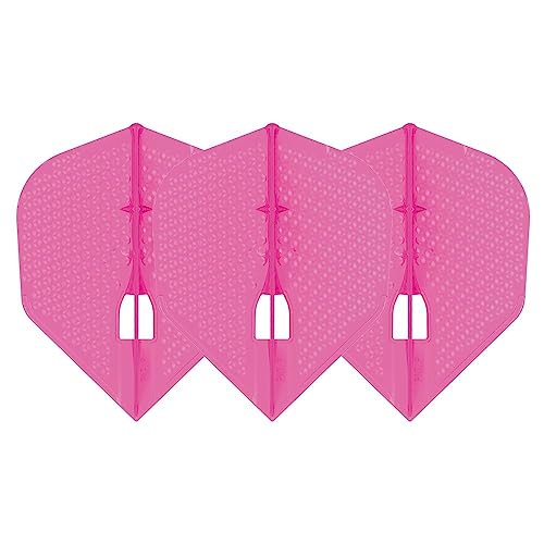 PerfectDarts 1 Set L Style Champagne Dart Flights Shape DIMPLE Pearl PINK von LSTYLE