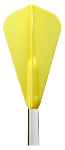 PerfectDarts 1 x Set Cosmo FIT Flight AIR Dart Flights, SUPER Kite gelb von PerfectDarts