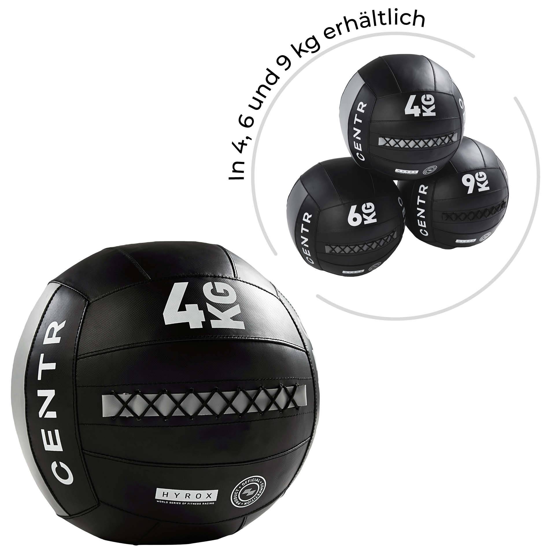CENTR x HYROX Competition Wall Ball - 4 kg von Perform Better