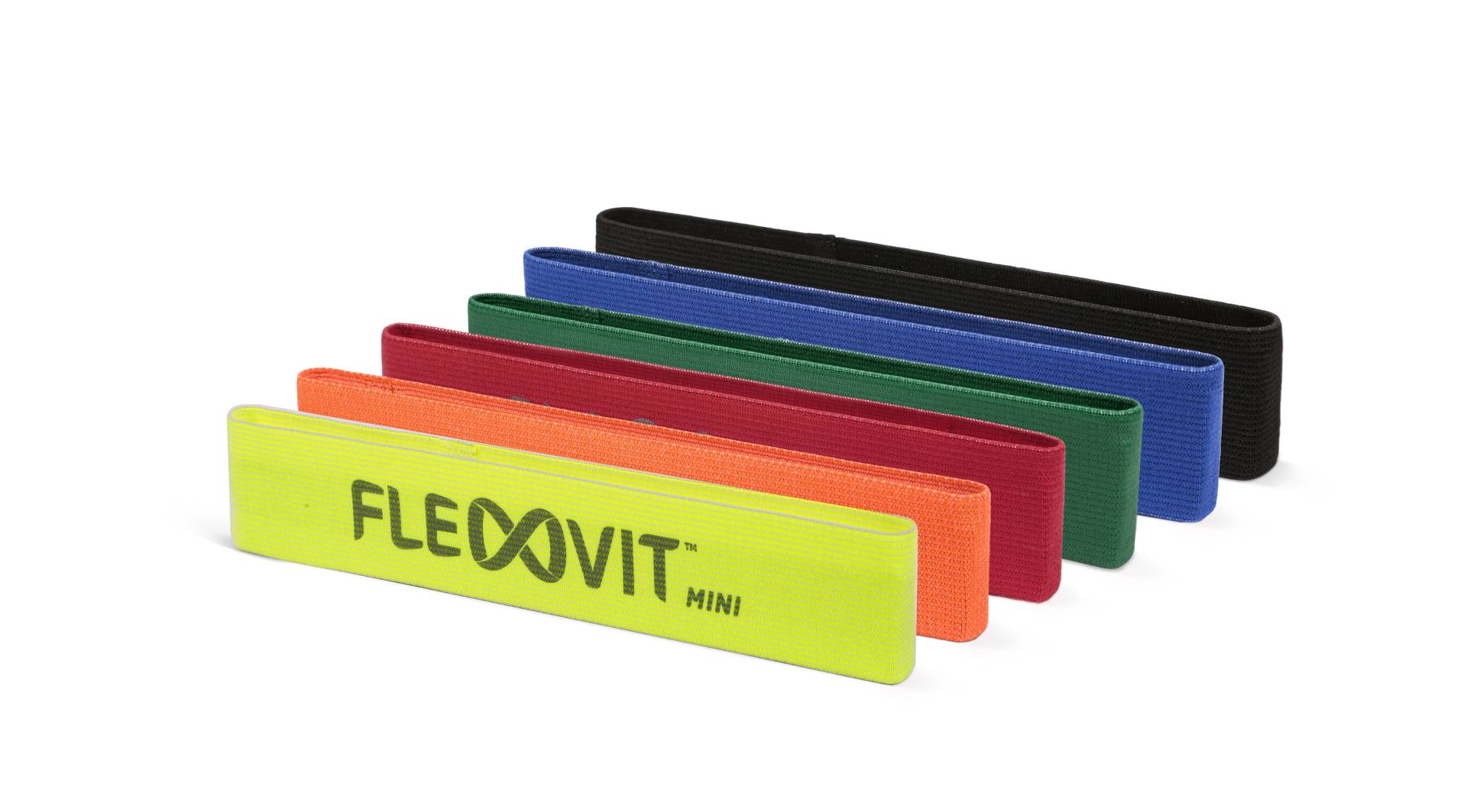 FLEXVIT Mini Band - 6er Set Komplett von Flexvit