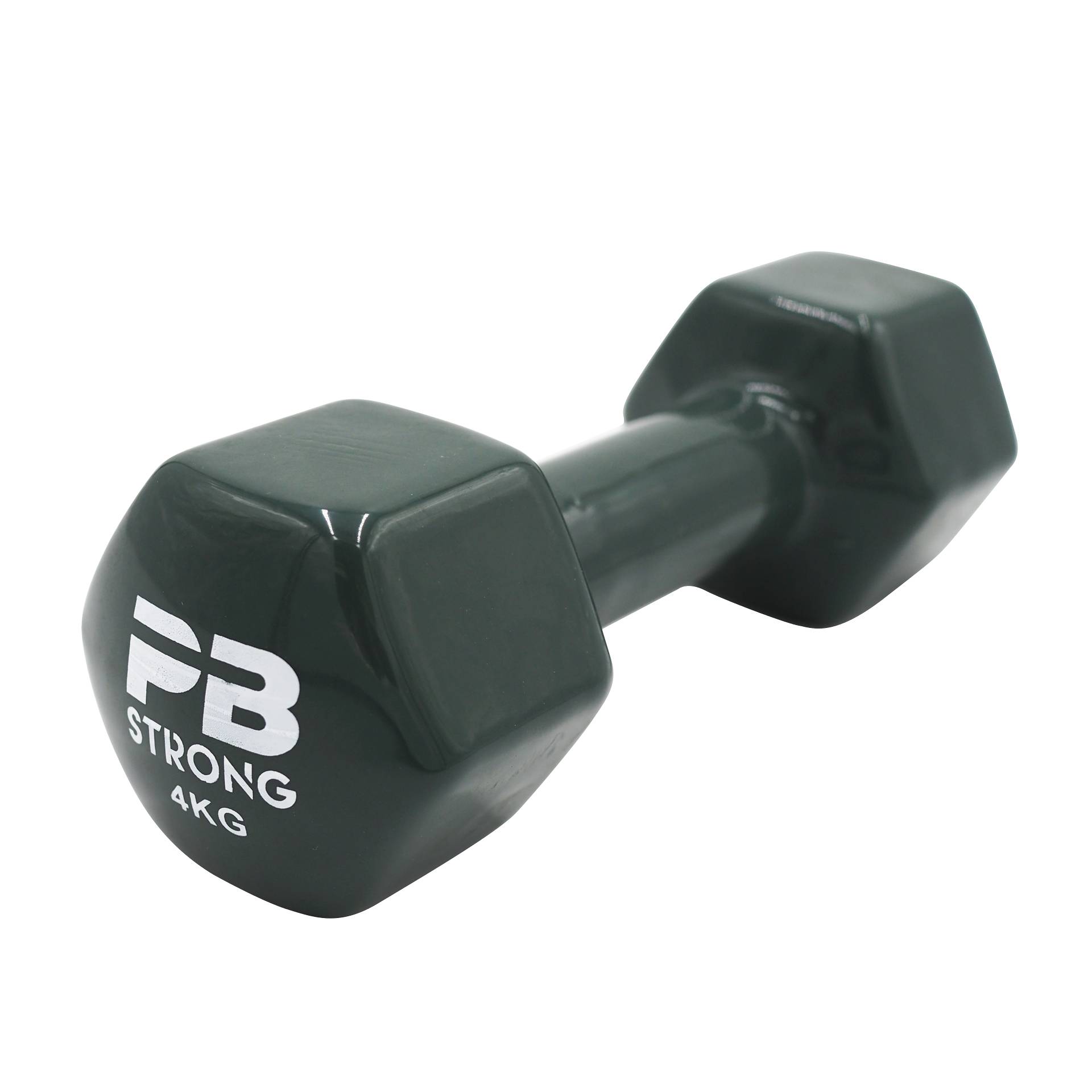 PB Strong Vinyl Kurzhantel Grün (Stk) 4 kg von Perform Better