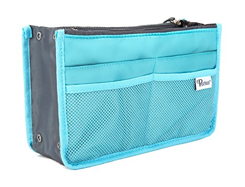 Periea Handtaschen Organizer - Taschen Organisator - Chelsy - Klein, Mittel & Groß (Leuchtend Blau, Mittel) von Periea