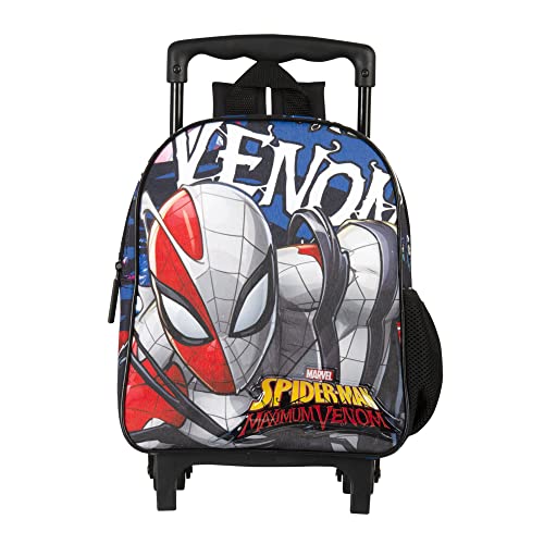Perona Kindergartenrucksack Spiderman Venom mit Rädern 58502 von Perona