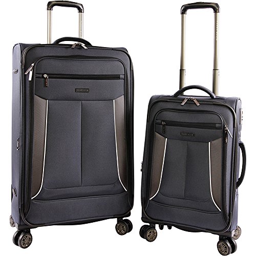 Perry Ellis Luggage Viceroy 2-teiliges Set erweiterbarer Koffer mit Spinnrollen, Navy (Blau) - PE-EV-11100-2-NY von Perry Ellis