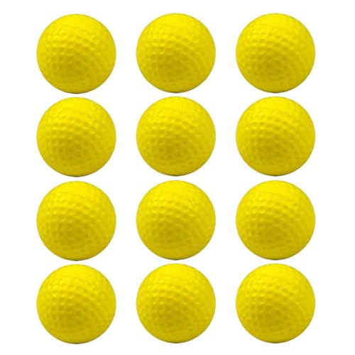 Üben Sie Golfball Schaum Training Golfball Schwamm Golfball für Innen Outdoor Trainingshilfe 12 Prozent, Üben Sie Bälle von Pesoncarl