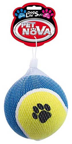 Pet Nova Tennisball groß und hart - 10cm, TENNIS-BALL-10CM von Pet Nova