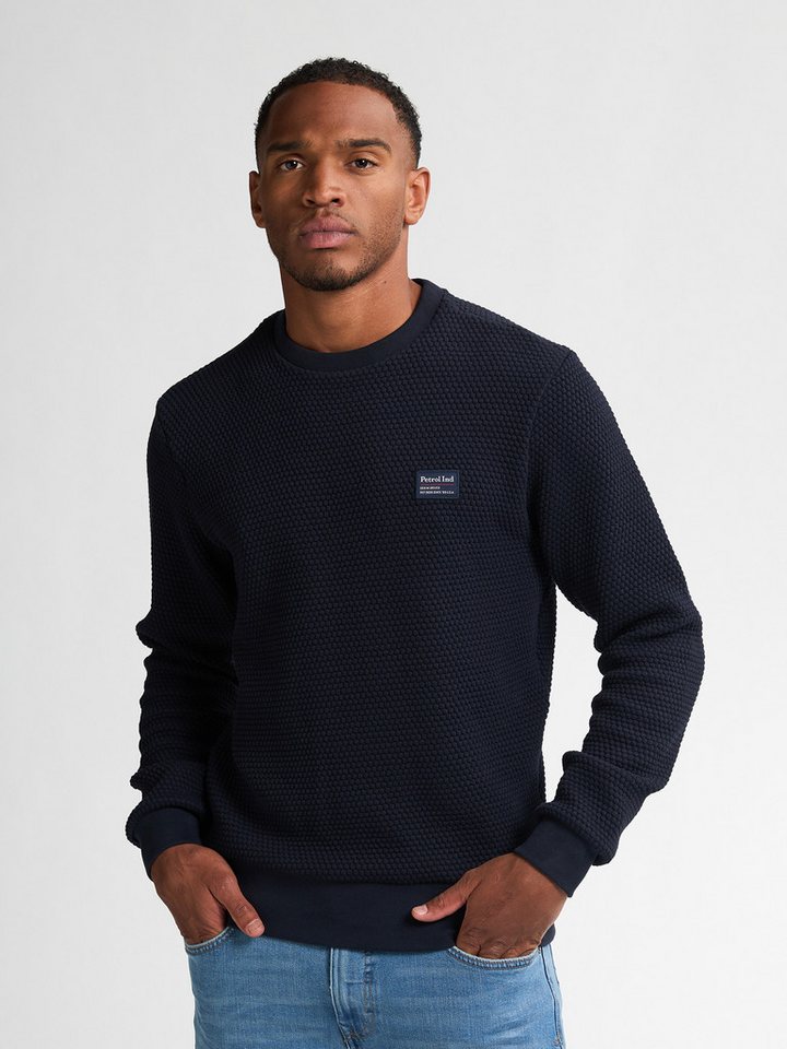 Petrol Industries Sweatshirt Gerippte Sweater Gunnison von Petrol Industries