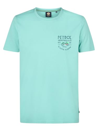 Petrol Industries - T-Shirt mit Rückenaufdruck Beachbay Grün XXL von Petrol Industries