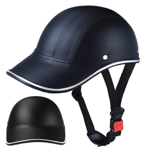 Bike Helm Sicherheitsbike -Helm mit verstellbarem Riemen Sonnensicherer Rollerhelm, Skifahren, Baseball, Skating -Helme für Erwachsene, Männer, Frauen schwarz von Pettaku