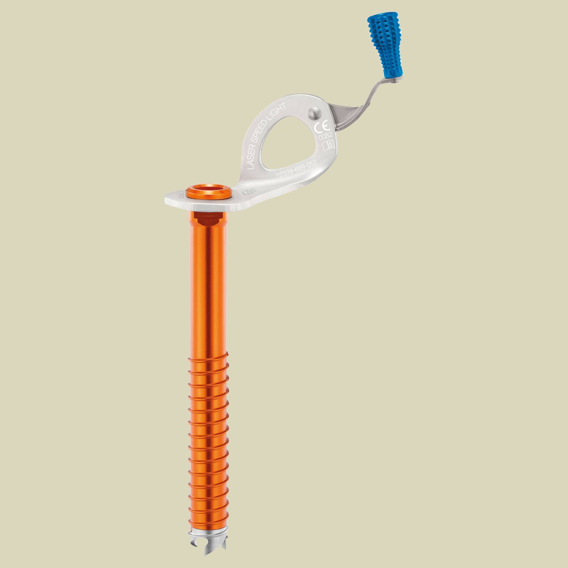 Laser Speed light Größe 17 cm Farbe blau von Petzl