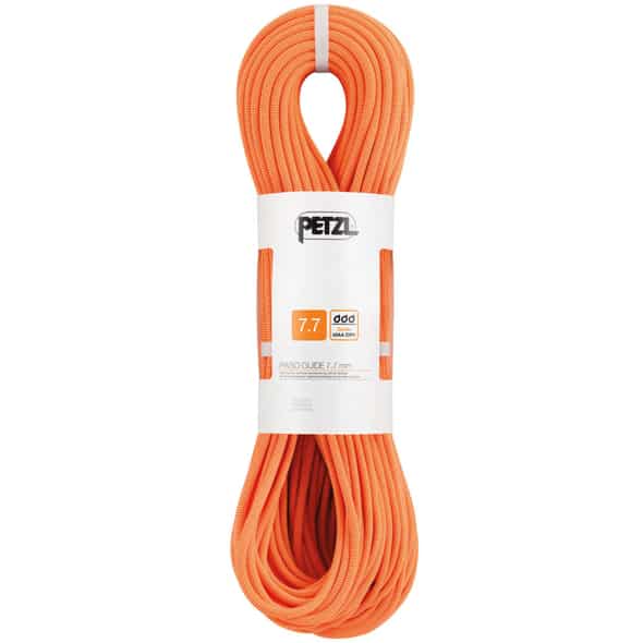 Petzl 7,7 Paso Guide Zwillingsseil (Orange 70 Länge in m) Schlingen von Petzl