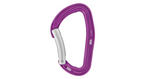 karabiner petzl djinn courbe violet von Petzl