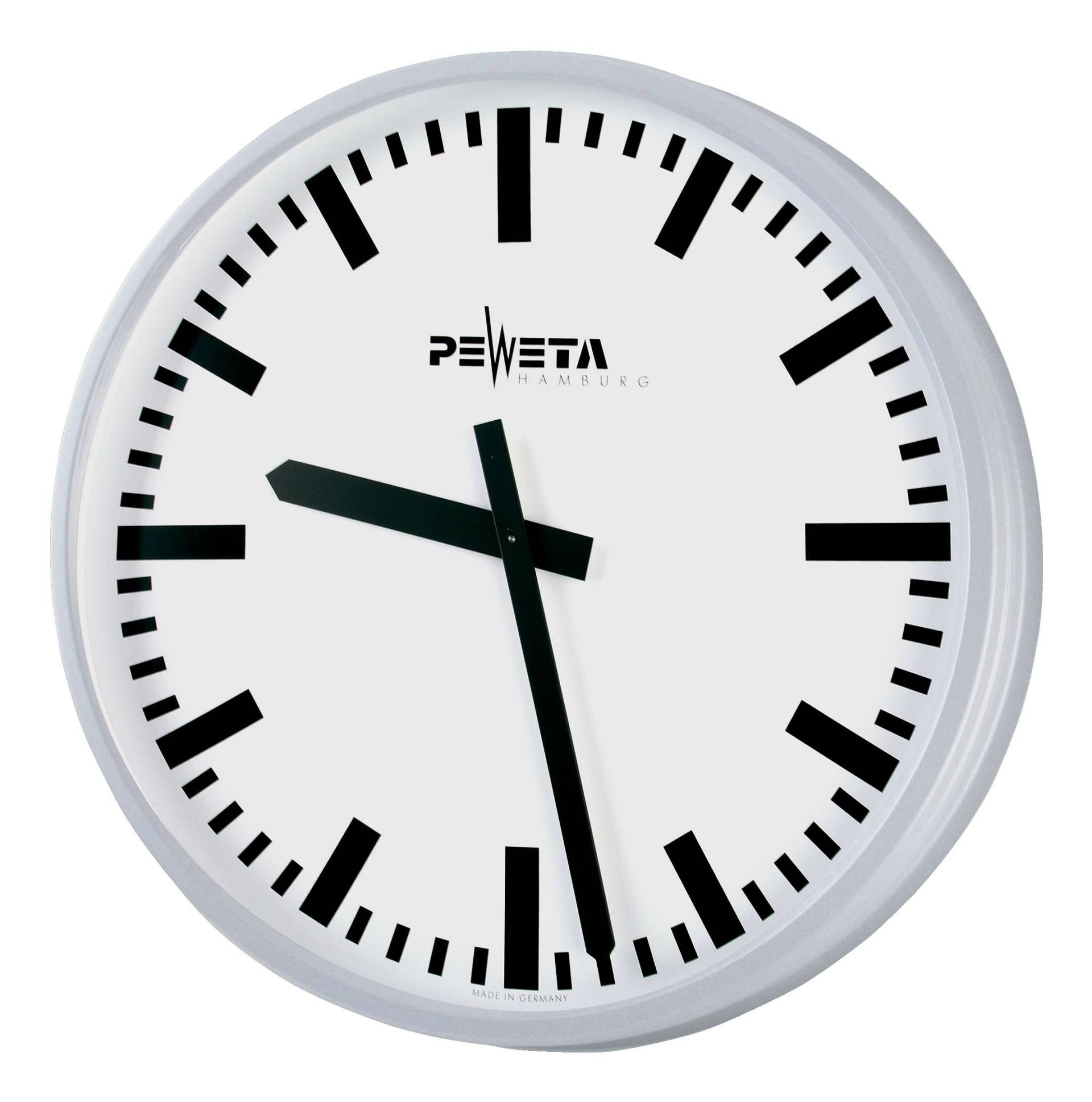 Peweta Wanduhr Großraum, ø 42 cm, Batteriebetrieb, Standard von Peweta