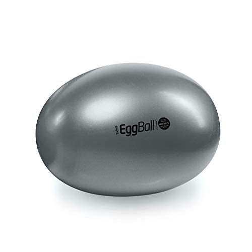 Original PEZZI Eggball MAXAFE 65 cm grau Sitzball Gymnastickball Pezziball Ball von PEZZI
