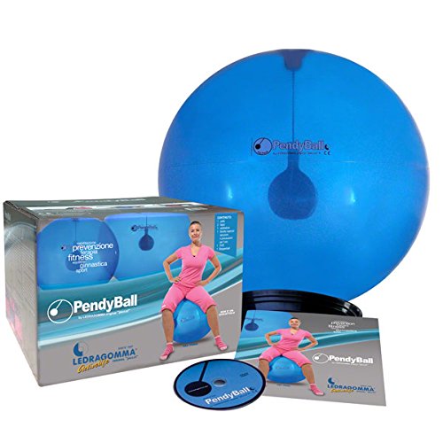 Pendyball Original Pezzi 65 cm 4 kg blau Beckentraining Reha Therapie Fitness von PEZZI