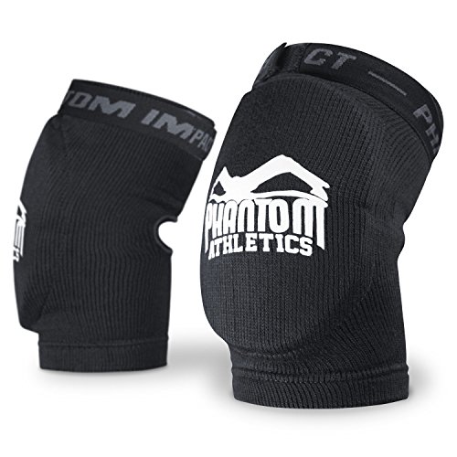 Phantom Athletics Ellenbogenschutz Impact - MMA Muay Thai Kampfsport (Impact - Schwarz, Einheitsgröße) von Phantom Athletics