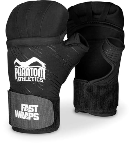 Phantom Athletics Fast Wraps Boxhandschuhe - leichte Boxbandagen für Kampfsport wie MMA, Muay Thai und Kickboxen - S-M von Phantom Athletics
