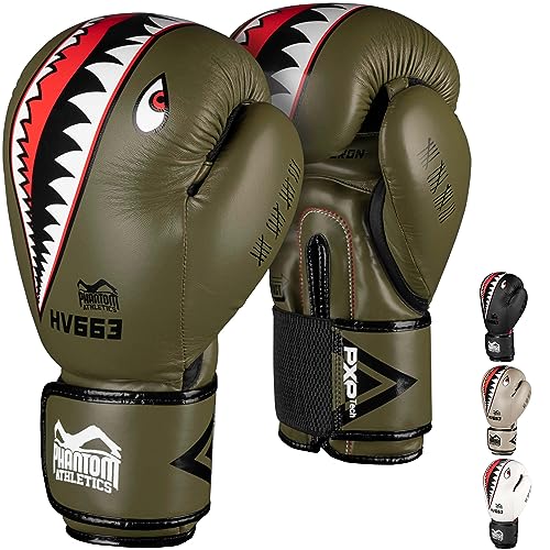 Phantom Boxhandschuhe Fight Squad | MMA Thai Boxing Gloves | Männer (Fight Squad - Army, 10 Oz) von Phantom Athletics