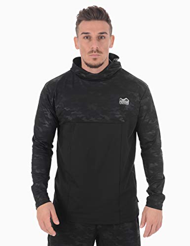 Phantom Hoodie Shadow | Trainingssweater für Sport, Fitness, Workout Training | Lockerer Performance Schnitt mit Camo Print von Phantom Athletics