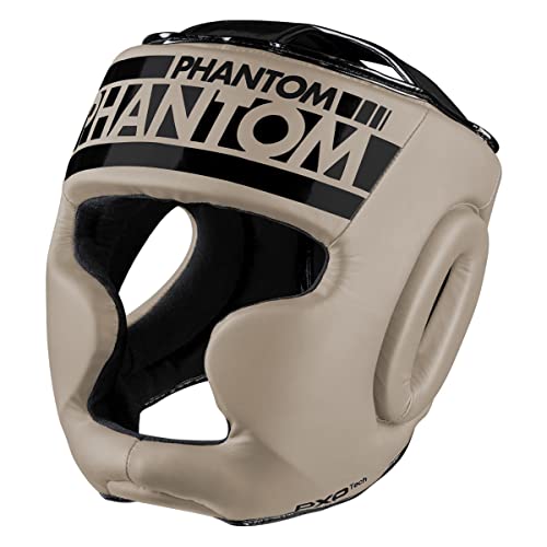 Phantom Kopfschutz APEX | Boxen MMA Muay Thai-Boxing Fighting | Herren Damen (Full Face - Sand) von Phantom Athletics
