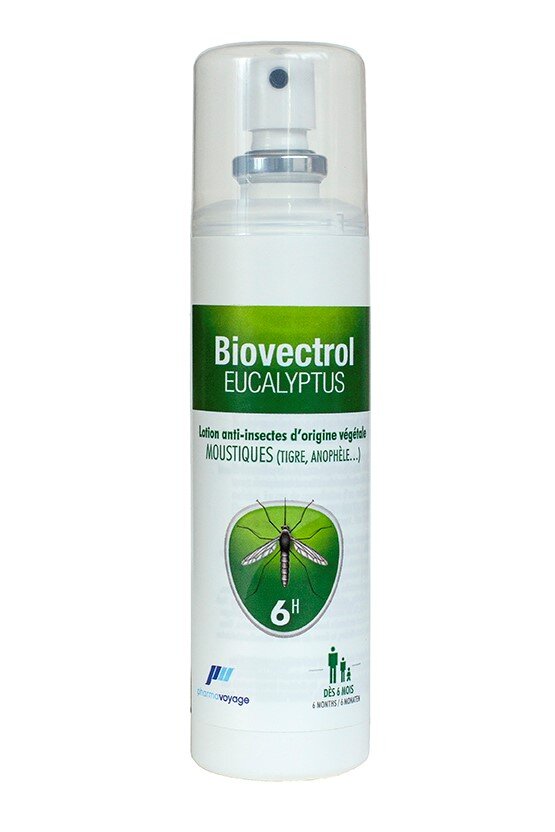 Pharmavoyage Biovectrol Eucalyptus Anti Schnaken Zecken Spray, 80ml von Pharmavoyage