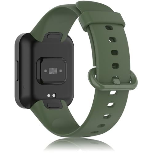 Pheant Sportarmband Kompatibel mit Xiaomi Redmi Watch 2 Lite Armband Silikon Ersatzarmband für Redmi Watch 2 Lite (Grün) von Pheant