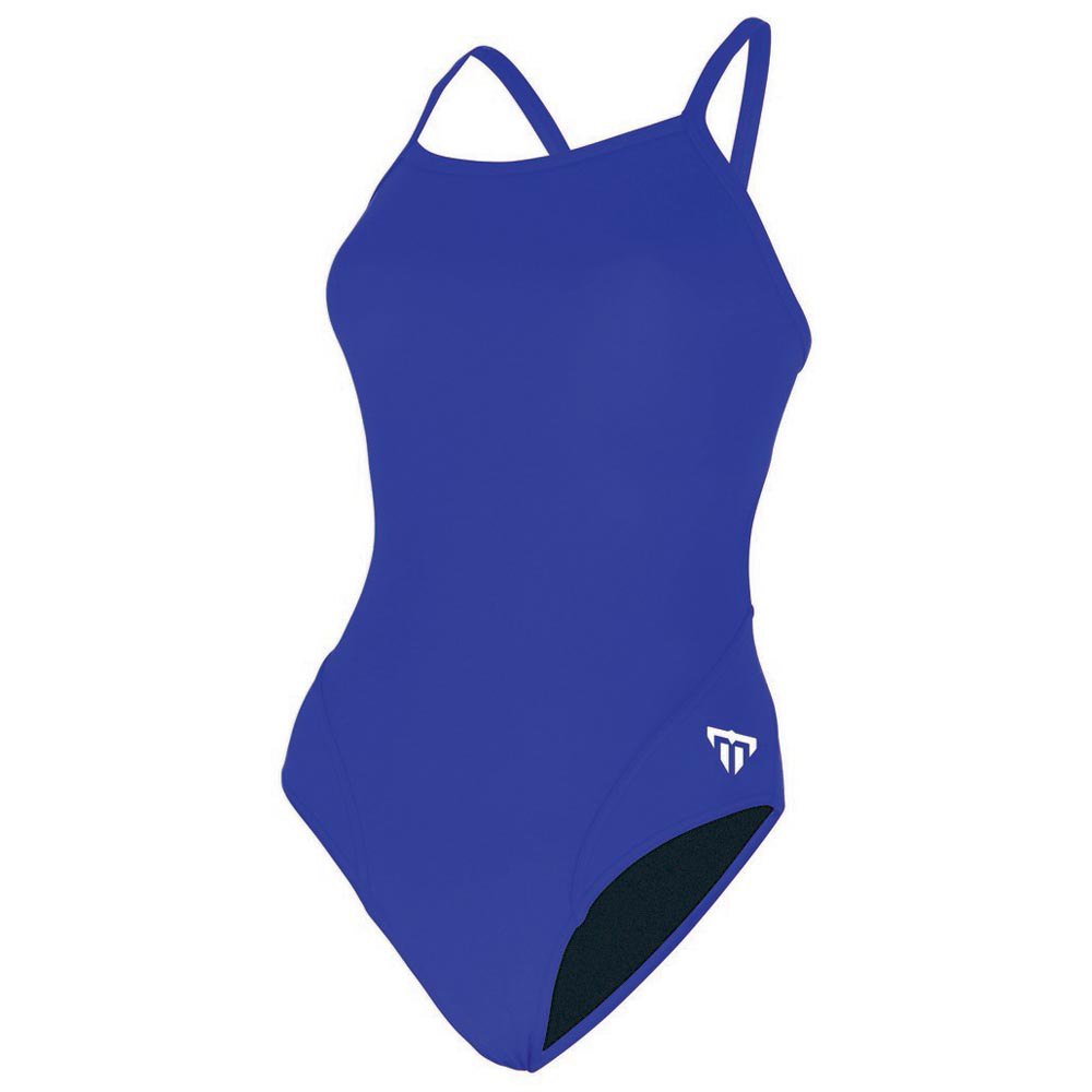 Phelps Team Solid Mid Back Swimsuit Blau FR 26 Frau von Phelps
