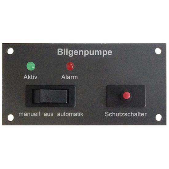 Philippi 16a Dc 12-24v Bilge Pump Control Panel Silber 105 x 52.5 x 60 mm von Philippi